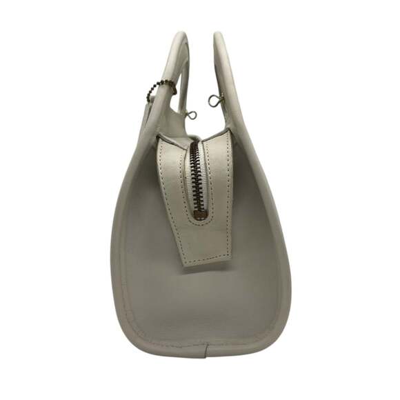 Coach handbag shoulder bag leather white old 9942 s72 - Picture 7 of 16